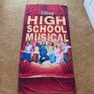 High school musical beach towel